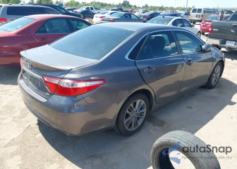 2016 Toyota Camry Se из США, поврежденный, VIN 4T1BF1FK8GU249442